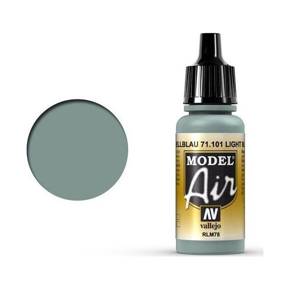 Vallejo Vallejo Model Air Light Blue RLM78 71.101 uniwersalny