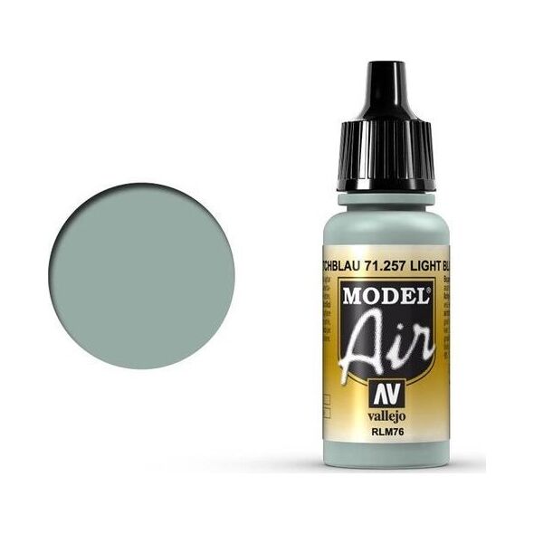 Vallejo Vallejo Model Air Light Blue RLM76 71.257 uniwersalny