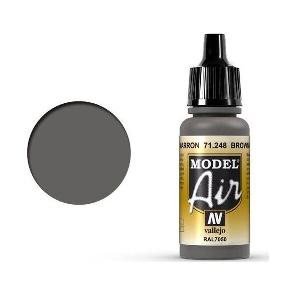 Vallejo Vallejo Model Air Brown Grey 71.248 uniwersalny