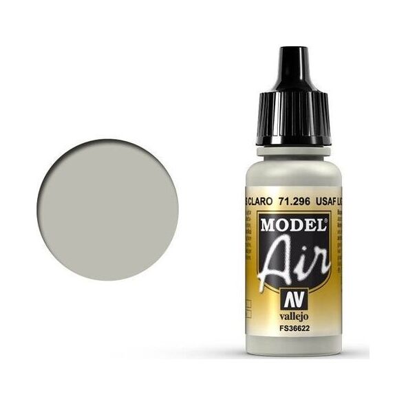 Vallejo Vallejo Model Air USAAF Light Gray 71.296 uniwersalny