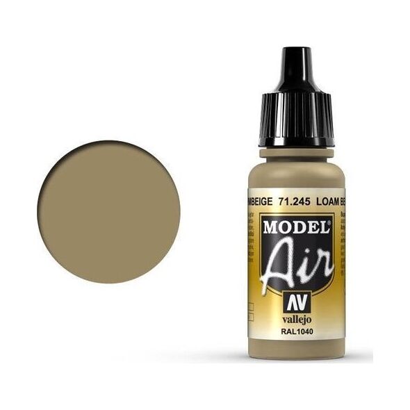 Vallejo Vallejo Model Air Loam Beige 71.245 uniwersalny