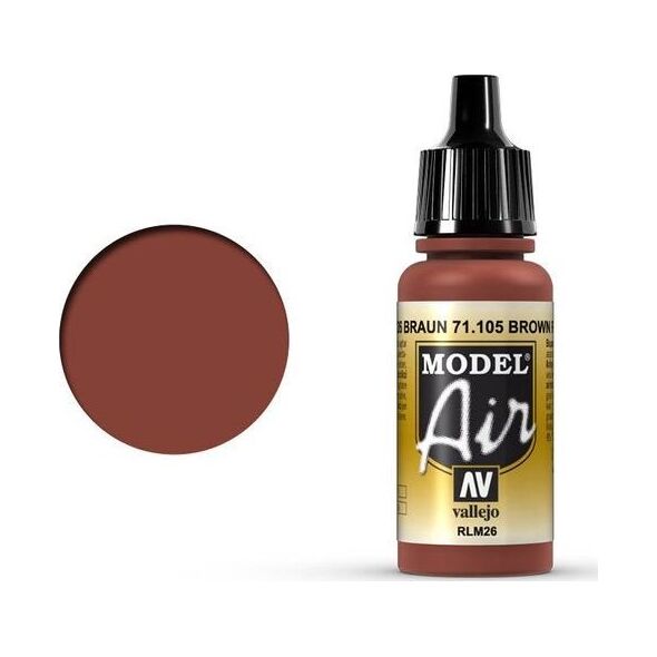 Vallejo Vallejo Model Air Brown RLM26 71.105 uniwersalny
