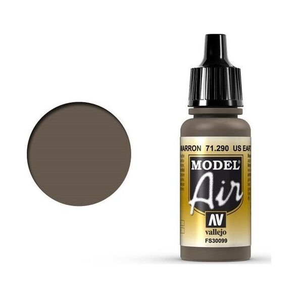 Vallejo Vallejo Model Air US Earth Brown 71.290 uniwersalny