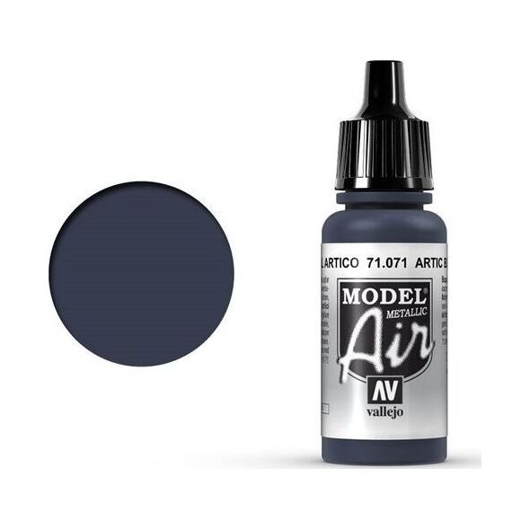 Vallejo Vallejo Model Air Arctic Blue Metallic 71.071 uniwersalny