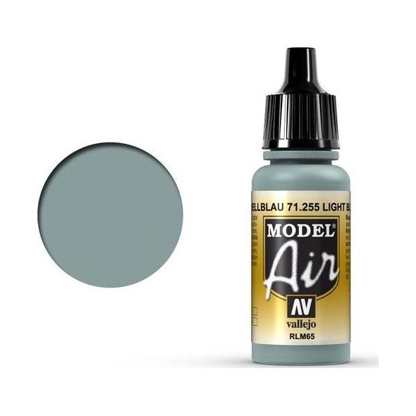 Vallejo Vallejo Model Air Light Blue RLM65 71.255 uniwersalny