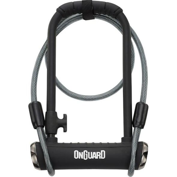 OnGuard Zapięcie rowerowe ONGUARD PitBull DT X-SERIES 8005 U-LOCK - 14mm 115mm 230mm - 5 x Klucze z kodem + linka 10mm 120cm
