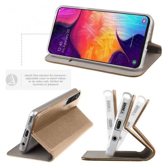 CASE ETUI MAGNET BOOK SAMSUNG GALAXY A81 / NOTE 10 LITE ZŁOTY