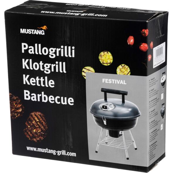 Mustang Festival Picnic Grill ogrodowy węglowy 36 cm x 36 cm