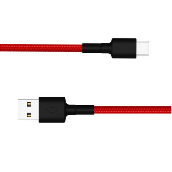 Kabel USB Xiaomi USB-A - USB-C 1 m Czerwony (6934177703805)