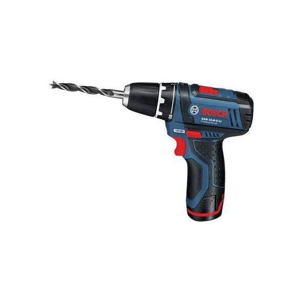Wiertarko-wkrętarka Bosch GSR 12V-15 12 V 2 x akumulator 2 Ah (060186810F)