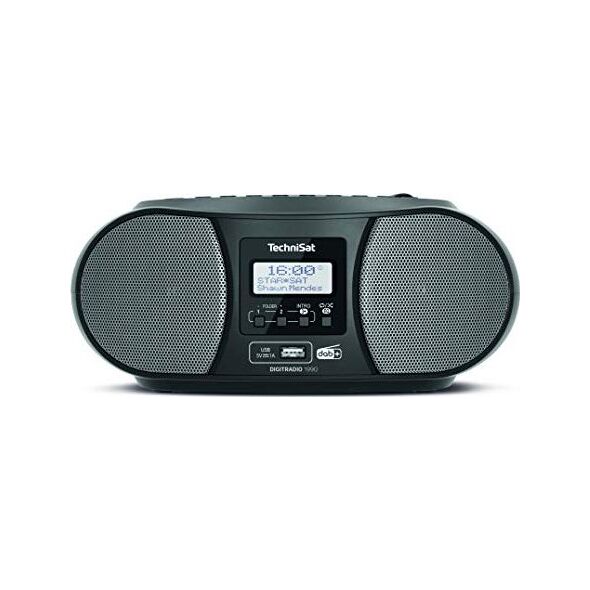 Radioodtwarzacz TechniSat DIGITRADIO 1990 (black, DAB +, FM, Bluetooth, CD)