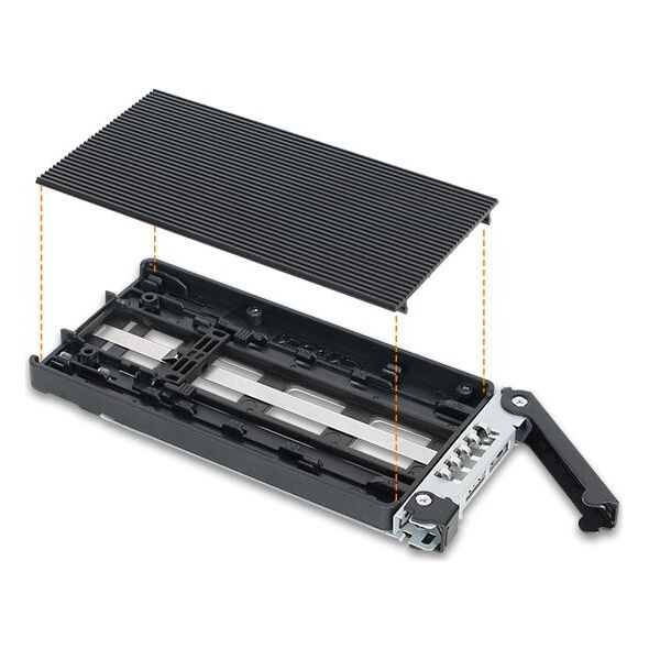 Kieszeń Icy Dock M.2 NVMe SSD - miniSAS ToughArmor (MB833M2K-B