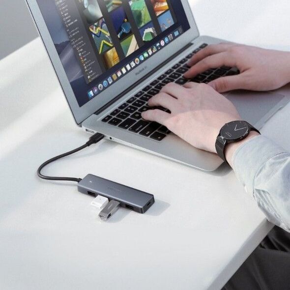 HUB USB Ugreen 1x microUSB  + 4x USB-A 3.0 (UGR293)