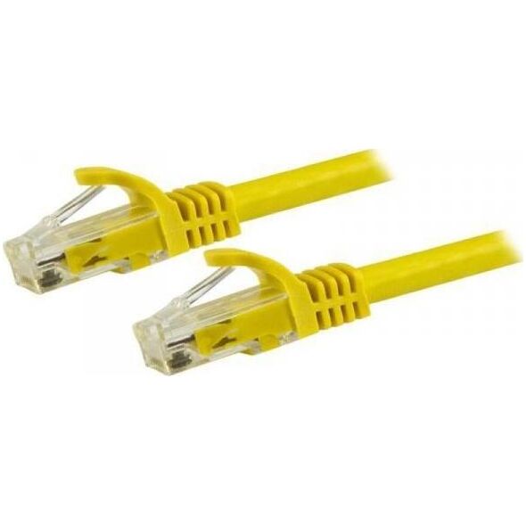 StarTech STARTECH.COM 7,5m CAT6 Kabel - gelbes CAT6-Patchkabel - Snagless-RJ45 - Kupferdraht mit 24 AWG - LAN - Ethernet N6PATC750CMYL