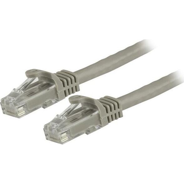 StarTech STARTECH.COM 1,5m CAT6 Kabel - graues CAT6-Patchkabel - Snagless-RJ45 - Kupferdraht mit 24 AWG - LAN - Ethernet N6PATC150CMGR