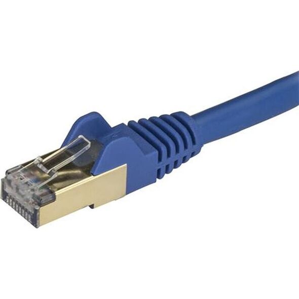 StarTech STARTECH.COM 1,5m CAT6a-Kabel - Blau - RJ45-Ethernet-Kabel - Snagless - STP - Kupferdraht - 10 Gbit 6ASPAT150CMBL