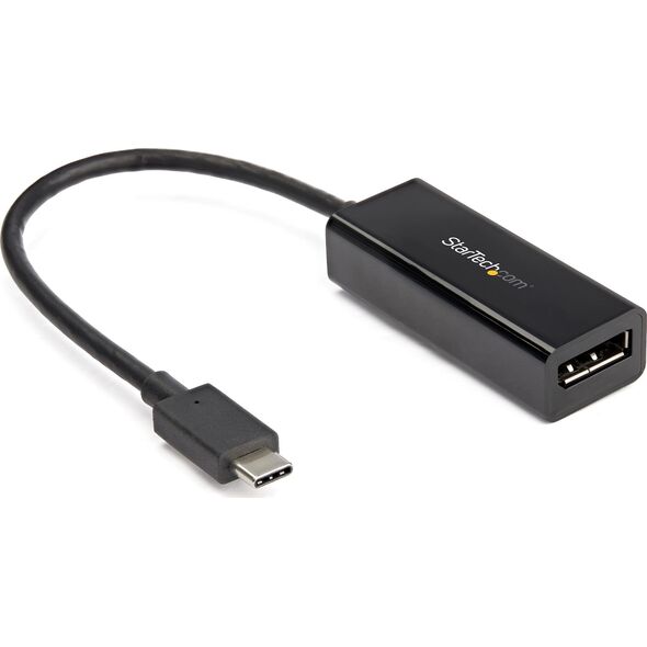 Adapter USB StarTech USB-C - DisplayPort Czarny  (CDP2DP14B)