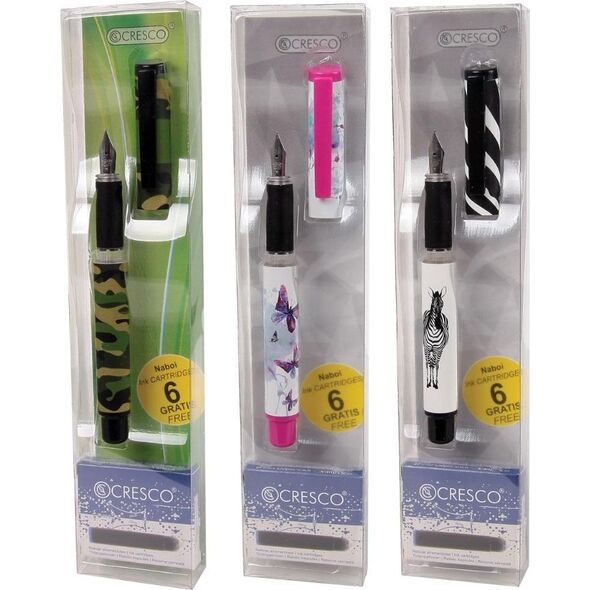 Cresco Pióro wieczne Go Pen + 6 naboi