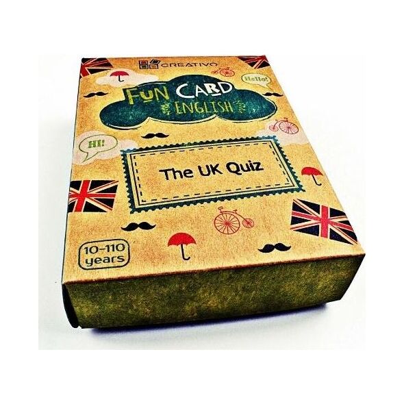 Creativo Fun Card English The UK Quiz CREATIVO
