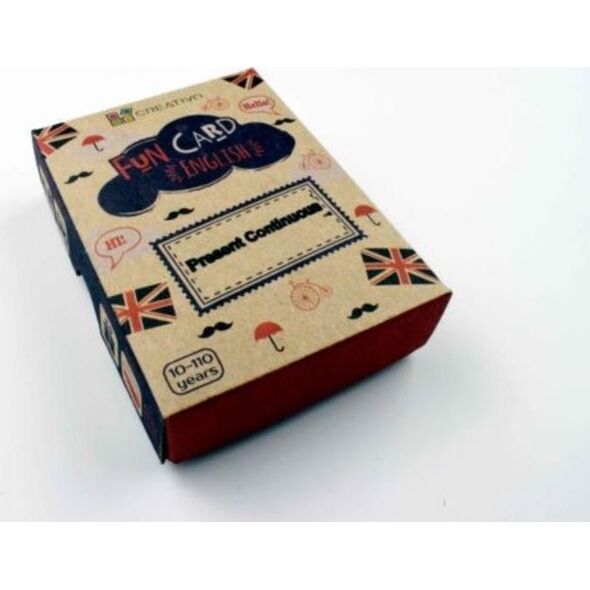 Creativo Fun Card English Present Continuous CREATIVO
