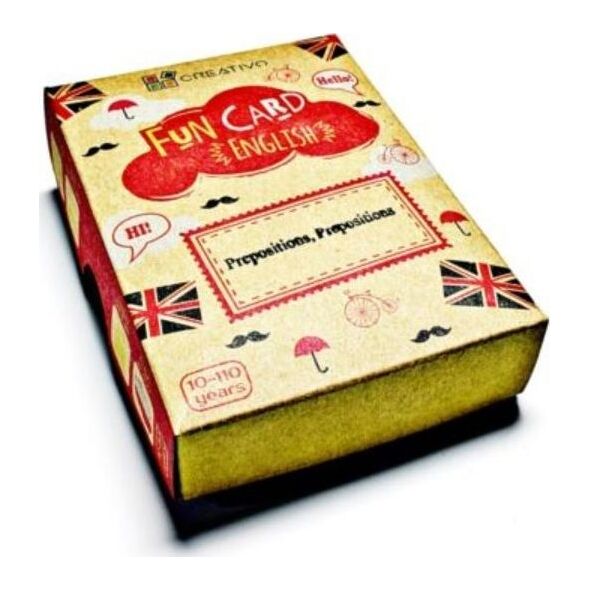 Creativo Fun Card English Presposition,Preposition CREATIVO