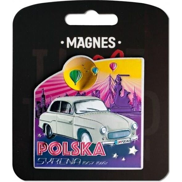 Pan Dragon Magnes Polska Syrena - i love poland A