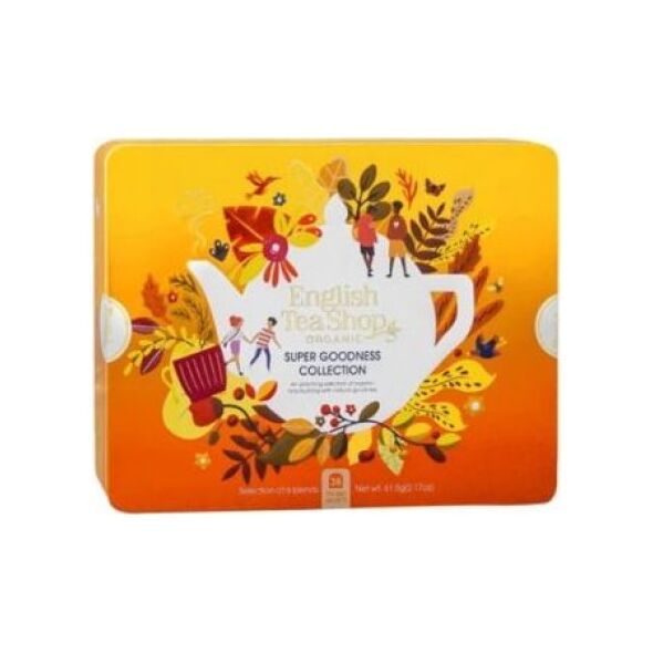 English Tea Sho Zestaw herbatek Super Goodness Collection w ozdobnej puszce 36szt. 61.5 g