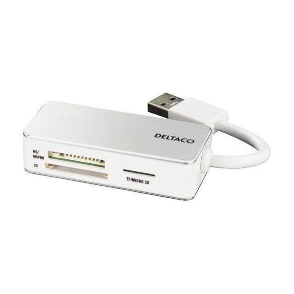 Czytnik Deltaco Deltaco UCR-147 USB 3.0 Kortlser - 3 slo