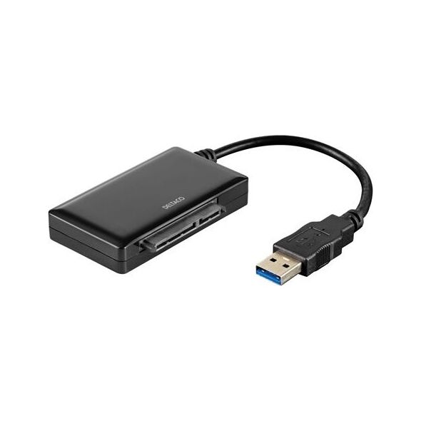 Adapter USB Deltaco Deltaco USB3-SATA6G2 - lagringskontrol