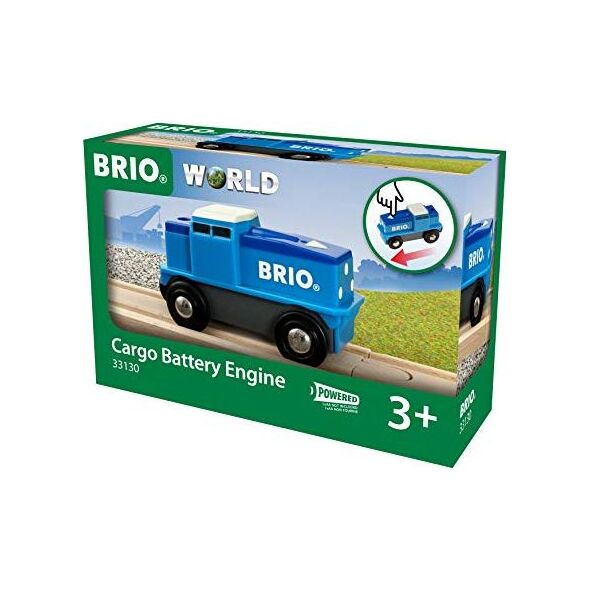 Brio BRIO Blue Battery Freight Locomotive - 33130