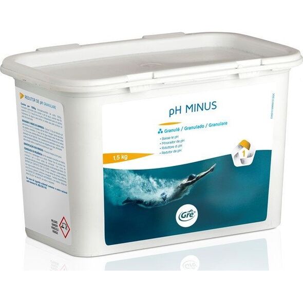 GRE Środek do pielęgnacji wody basenowej pH Minus, 1.5 kg