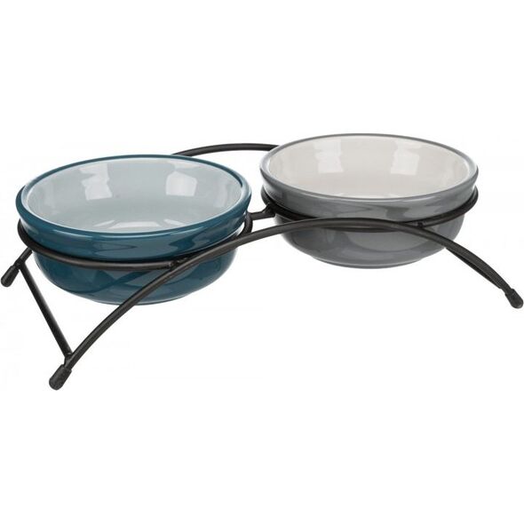 Trixie Miski ceramiczne na stojaku psa kota Trixie 0,25 L uniwersalny