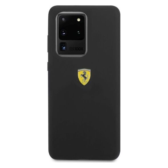 Ferrari Ferrari Hardcase FESSIHCS69BK S20 Ultra G988 czarny/black Silicone