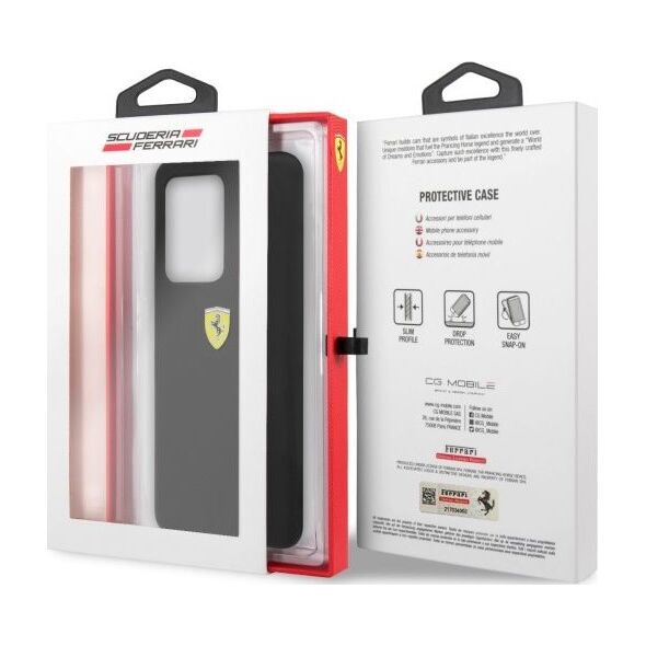 Ferrari Ferrari Hardcase FESSIHCS69BK S20 Ultra G988 czarny/black Silicone