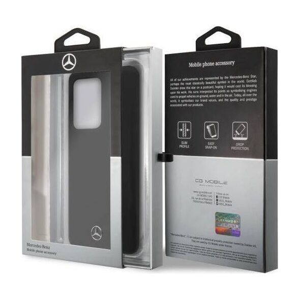 Mercedes Mercedes MEHCS69SILSB S20 Ultra G988 hard case czarny/black Silicone Line