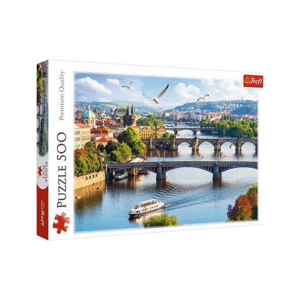 Trefl Puzzle 500 elementów Praga, Czechy