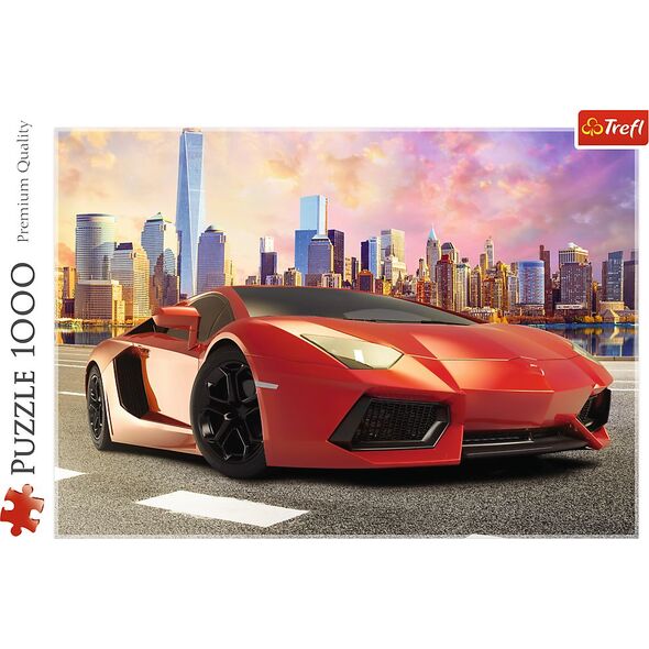 Trefl Puzzle 1000 elementów Przejażdżka o zachodzie słońca