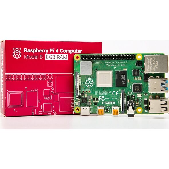 Raspberry Pi 4 model B CPU 1.5GHz RAM 8GB