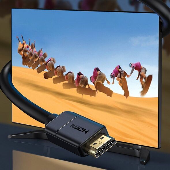 Kabel Baseus HDMI - HDMI 5m czarny (BSU1578BLK)