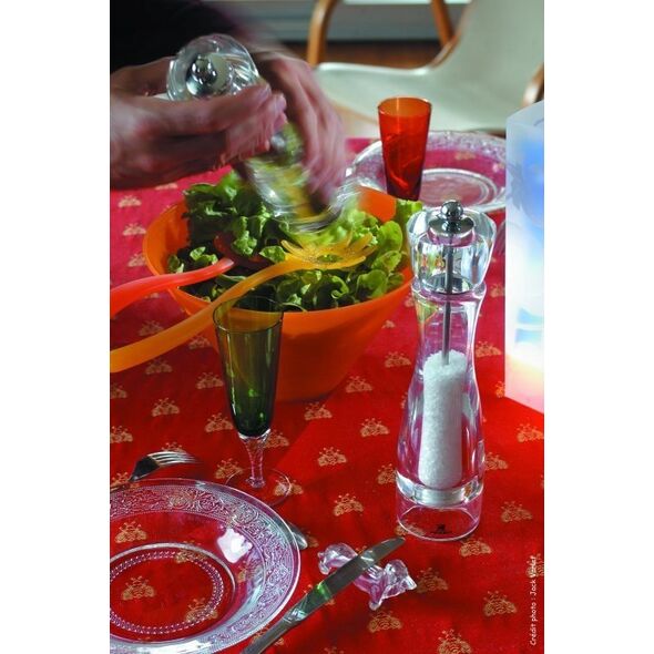 Młynek do przypraw Peugeot Peugeot VITTEL salt mill Acryl clear 23 cm