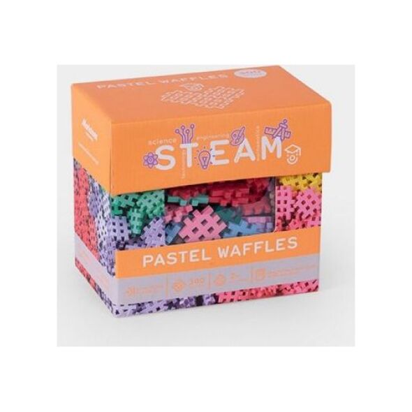 Marioinex Klocki Waffle Mini pastelowe 300el. 2+ Marioinex