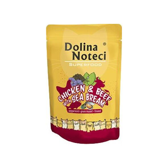 Dolina Noteci Dolina Noteci Kurczak i wołowina z doradą 85g