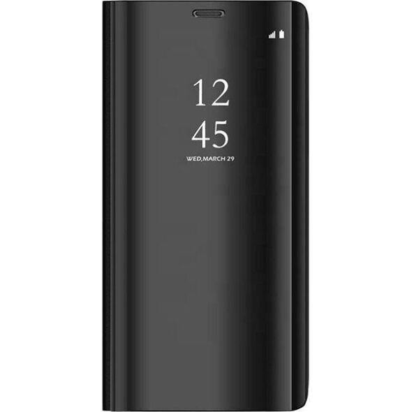 TelForceOne Pokrowiec Smart Clear View do Huawei Y6P czarny uniwersalny