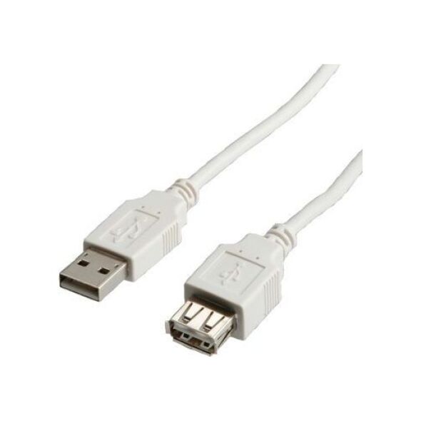 Kabel USB RBLINE USB-A - 0.8 m Szary (S3111)