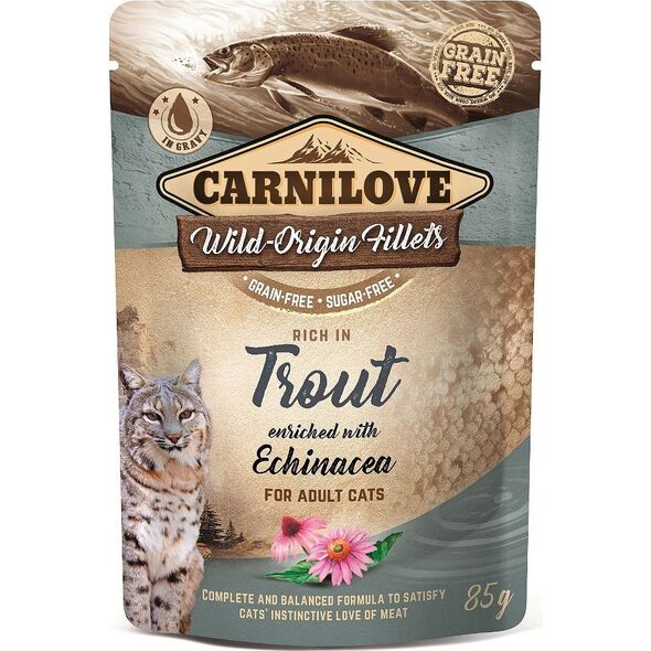 Carnilove Brit Carnilove Trout Echinacea Pstrąg Echinacea 85 g
