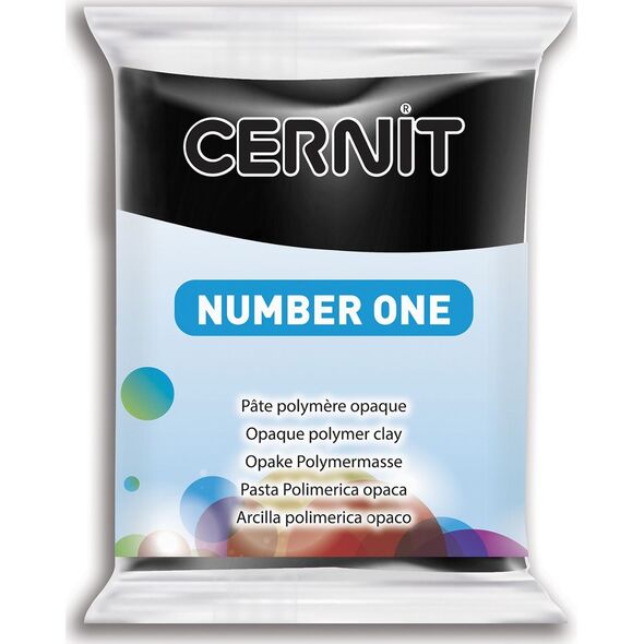Cernit Modelina Cernit Czarna 56 g