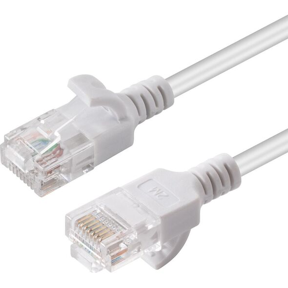 MicroConnect U/UTP CAT6A Slim 10M White