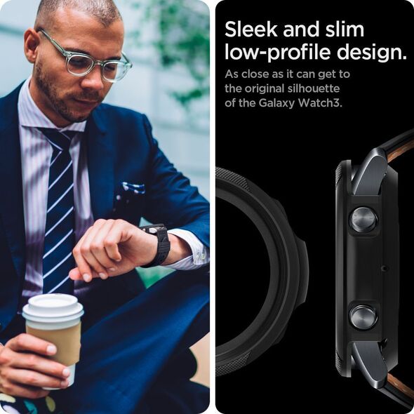 Spigen SPIGEN LIQUID AIR GALAXY WATCH 3 41MM MATTE BLACK