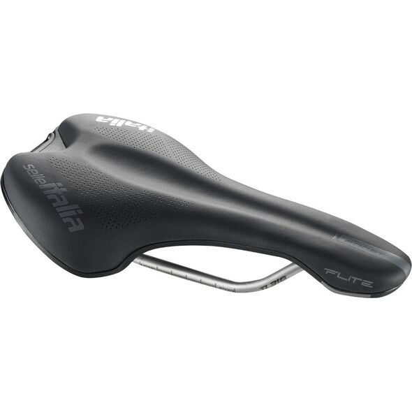 Selle Italia Siodło SELLE ITALIA FLITE BOOST L (id match - L1) TI 316 Tube 7, fibra-tek, czarne (NEW)