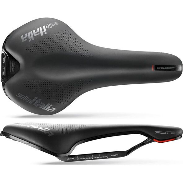 Selle Italia Siodło SELLE ITALIA FLITE BOOST KIT CARBONIO L (id match - L1) carbon/keramic 7x9, fibra-tek, czarne (NEW)